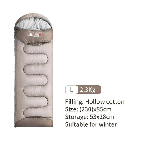 BISINNA Camping Sleeping Bag Ultralight Waterproof Winter Warm Envelope Backpacking Sleeping Bags for Outdoor Traveling Hiking - Lootquake