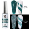 5ML Gold Silver Metallic Liner Paint Gel Polish Chrome Mirror Metal Effect Super Bright French UV LED Semi Permanent Nail Gel