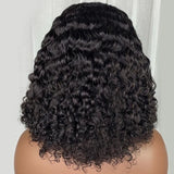 12A Deep Wave Bob Wig | Glueless | Ready to Go | Lace Frontal & Closure Options | Brazilian Remy Human Hair