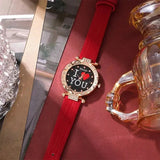 5pcs Set Women Watches Luxury Female Clock Quartz Wristwatch Love Dial Fashion Ladies Wrist Watch Reloj Mujer Relogio Feminino - Lootquake