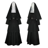 Halloween The Nun Cosplay Mask Costume Horror Films Cosplay Halloween Costume The Conjuring Halloween Costume Mask
