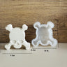 Halloween Decoration Diy Mold Skeleton Bat Mask Jack Ghost Silicone Mould Car Aromatherapy Plaster Doll Pinch Molds