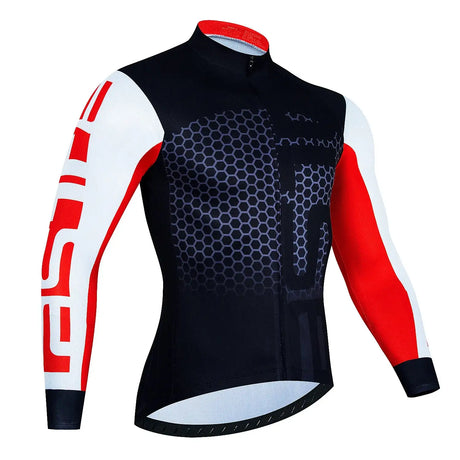 2023 Pro Cycling Jerseys Men Long Sleeves MTB Shirts Bicycle Clothing Mountain Bike Jersey Motocross Outfit Windbreaker Riding - Lootquake