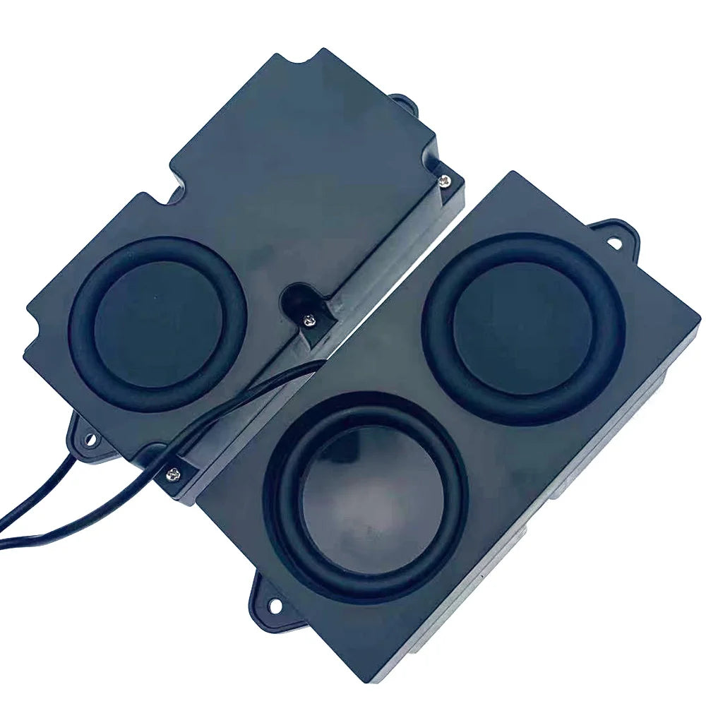 1 Pairs Portable Wired Bluetooth Speakers Wired Bass Stereo Subwoofer Speaker For Laptop Smartphones Desktop MP4 MP3 Players