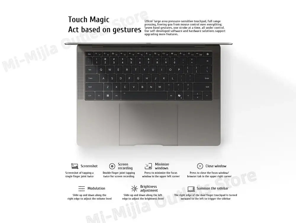 Honor MagicBook Art 14 Snapdragon Edition 1kg Ultra Thin Laptop X Elite 32G 1T 3.1K Eye Screen Notebook - Lootquake