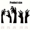 Halloween Decoration Black Hand Courtyard Outdoor Garden Lawn Stake Logo Suitable For Halloween Party Decoration Supplies Props