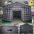 8x6m Black Inflatable Nightclub Tent with Disco Light N Fog Machine Portable Carnival Inflatable Party Tent House - Lootquake