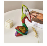 Creative Abstract Home Decor Character Sculpture Living Room Modern Art Dolls Desktop Decorations Accessories Gifts