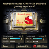 Tablette Alldocube iPlay60 Mini Turbo 8,4 pouces Snapdragon 6Gen 1 Android 14 8 Go + 8 Go de mémoire virtuelle RAM + 128 Go de ROM Widevine L1