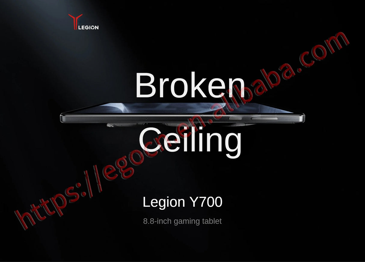 Tablette de jeu Lenovo Legion Y700 2025 8,8 pouces Snapdragon 8 Gen3/8 cœurs / Android 14 / 12 Go 256 Go / 16 Go 512 Go / Wi-Fi / Noir
