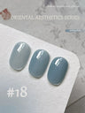 1-30pcs PSK Nude Pink Color Nail Art Ice Transparent Bare Color Nail Enamel 2025 New Net Red Popular White Gel Nail Polish