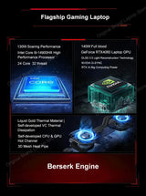 2024 Xiaomi Redmi G Pro Gaming Laptop 16 Inch 2.5K 240Hz E-Sports Screen Netbook i9-14900HX 16GB 1TB RTX4060 Gaming Notebook PC - Lootquake