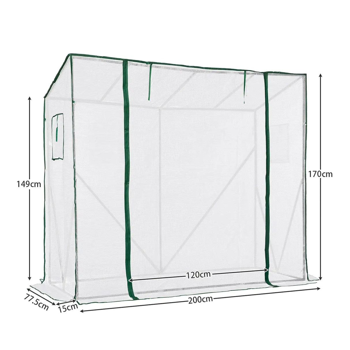 Tomato Greenhouse Foil Greenhouse Metal Frame Vegetable Plant Grow Tent Warm Waterproof Flower Household For Gardening Tools - Lootquake