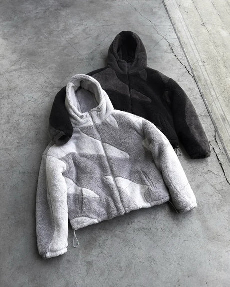 European and American Street Harajuku Clothing Hip-Hop Personality Oversized Loose Coat Retro Casual Trendy Brand Zipper Jacket - Lootquake