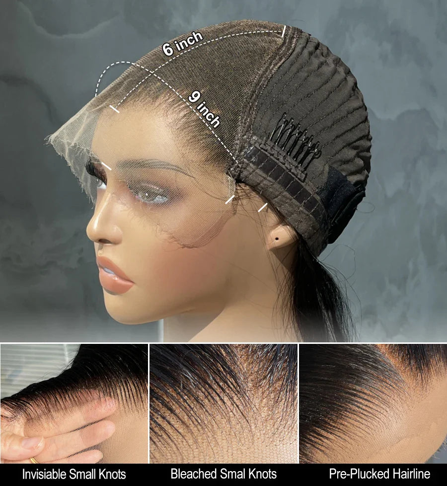 250% Density Burmese Spanish Deep Curly HD Lace Frontal Wig