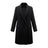 Autumn Winter Women's Woolen Jacket Long Windbreaker Double Breasted Slim Fit Coat - Lootquake