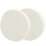 6/2Pcs Facial Powder Foundation Puff Round Shape Portable Soft Cosmetic Puff Makeup Foundation Sponge Wet Dry Use Beauty Tools