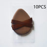 1/3/5/10pcs Double Side Cosmetic Puff Wet Dry-Use For Liquid Foundation Powder Women Make Up Tools Briolette Soft Powder Puff