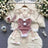 Red Christmas Sexy Lingerie Shawl Set Halter Jumpsuit Lace-up Cosplay Costume New In Women Clothes Skinny Bodysuit Suit Hotsweet - Lootquake