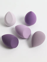 30 Beauty Eggs (Esponjas de Maquillaje) Esponja de Belleza Mixta para Base de Maquillaje, Líquida, en Crema y en Polvo Sin Impurezas, Multicolor C