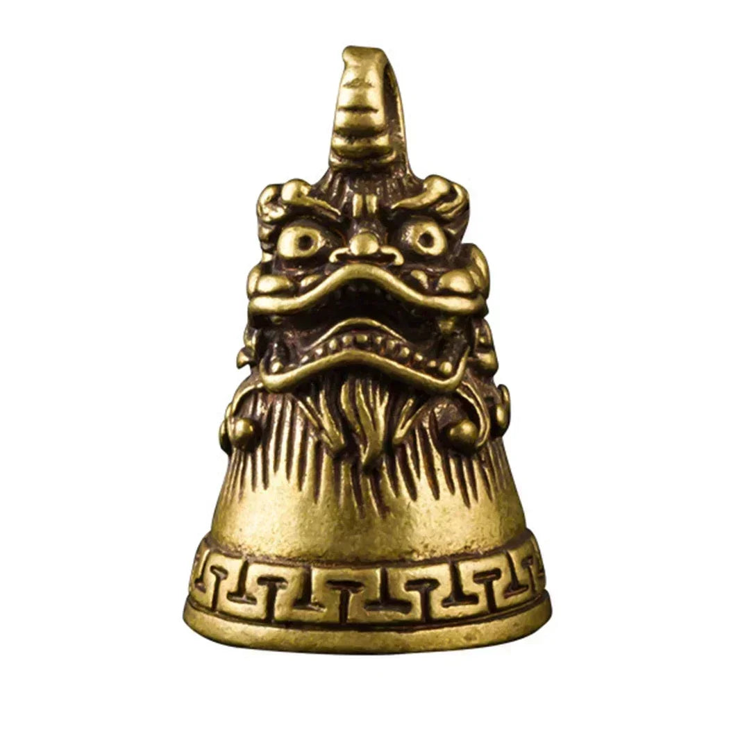 Statue Ornament Solid Brass Miniature Figurines Handmade Craft Living Room Office Home Decor Accessory Buddha Statue Pendant