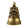 Statue Ornament Solid Brass Miniature Figurines Handmade Craft Living Room Office Home Decor Accessory Buddha Statue Pendant
