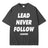 Rapper Chief Keef Lead Never Follow Leaders T Shirts Men Women Fashion Hip Hop Vintage T-shirt Cotton Casual Oversized T-shirts - Lootquake
