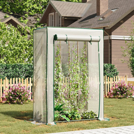 Tomato Greenhouse Foil Greenhouse Metal Frame Vegetable Plant Grow Tent Warm Waterproof Flower Household For Gardening Tools - Lootquake