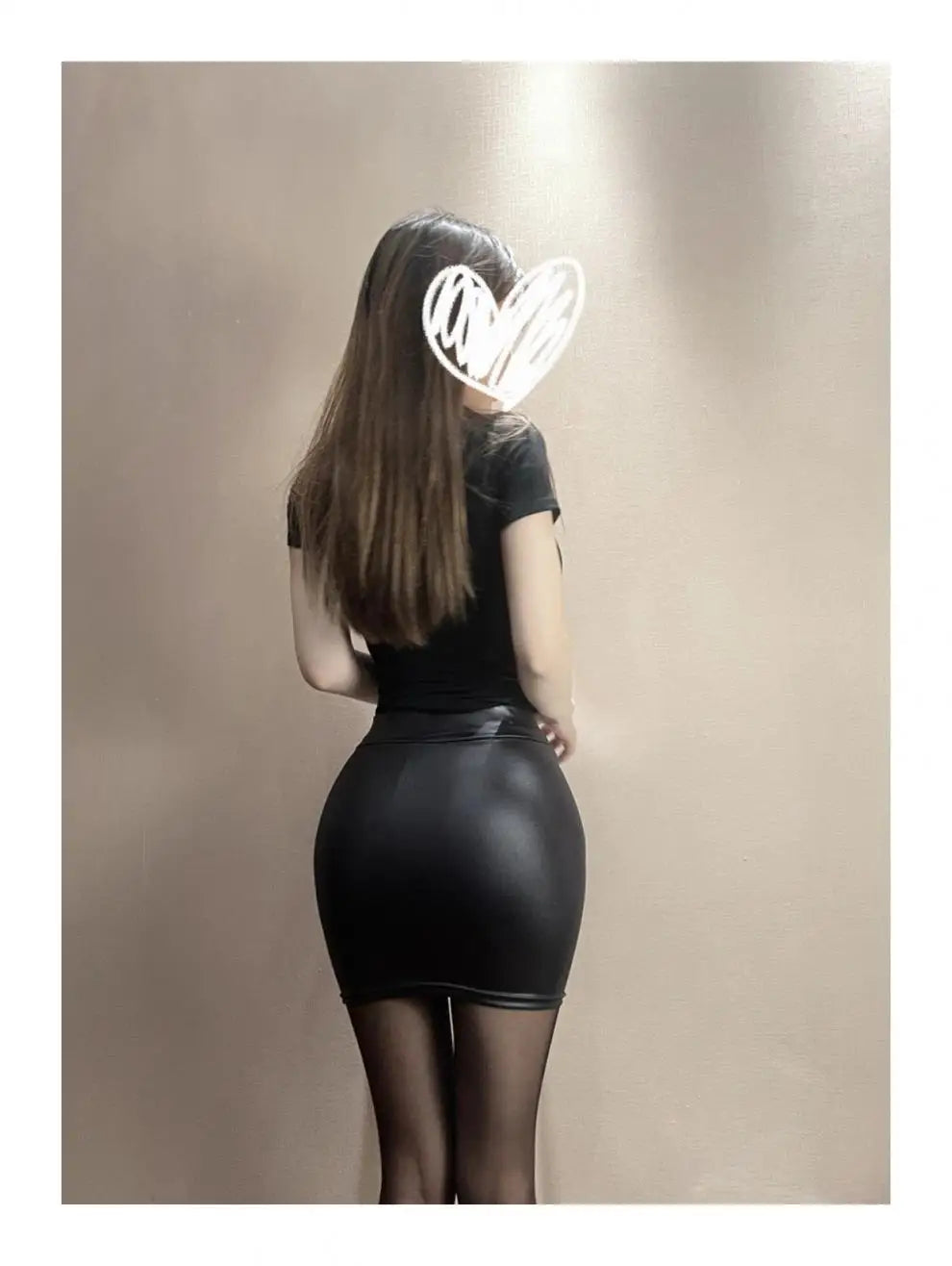 Black Slim Imitation Leather Pencil Mini Skirt High Waist Sexy Fashion Korean Short Skirts Women Wholesale Summer Sweet