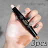 Double Ended Dual Purpose High Light Trimming Stick Three Dimensional Contour Nose Shadow Facial Shape Brighten and Trim