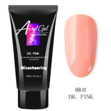 30ml Nail Extension Gel Nail Build Poly Nail Acrylic Gel UV LED Quick Extension of Crystal Model Painless Crystal Glue