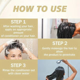 Mascarilla capilar de colágeno y queratina de 100 g que reduce la sequedad y el frizz, previene la rotura del cabello, suaviza, controla la grasa y humecta y acondicionador.