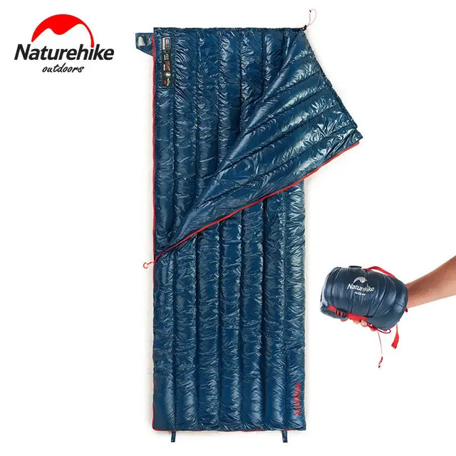 Naturehike CW280 Sleeping Bag Winter Waterproof Goose Down Sleeping Bag Ultralight CWM400 Hiking Camping Sleeping Bag - Lootquake