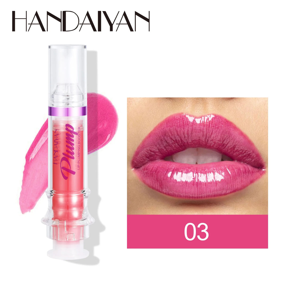 Sexy Plumper Glitter Red Nude Lipstick Liquid Waterproof Moisturize Oil Lipgloss Makeup Lip Plumping Booster Gloss Lipstick