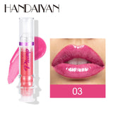 Sexy Plumper Glitter Red Nude Lipstick Liquid Waterproof Moisturize Oil Lipgloss Makeup Lip Plumping Booster Gloss Lipstick
