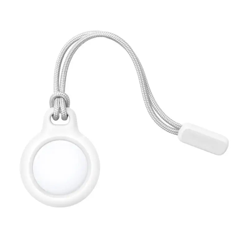 1pc Secure Holder with Strap for Apple Airtag Case Anti-scratch Keychain  Protective Cover Bumper Case With Strap - Lootquake