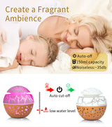 2024 Home Mushroom Head Bedroom Air Purifier USB Desktop Nebulizer Wood Texture Personalized Aromatherapy Machine Humidifier