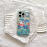 Y2k Girl Ins Summer Blue Oceans HelloKitty Cats Phone Case