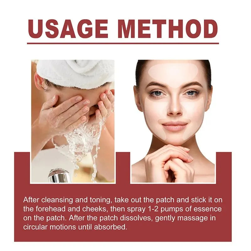 Membrana de colágeno que aclara arrugas, bolsas y ojeras, reafirma la piel y rejuvenece los ojos, dándole volumen e hidratación.