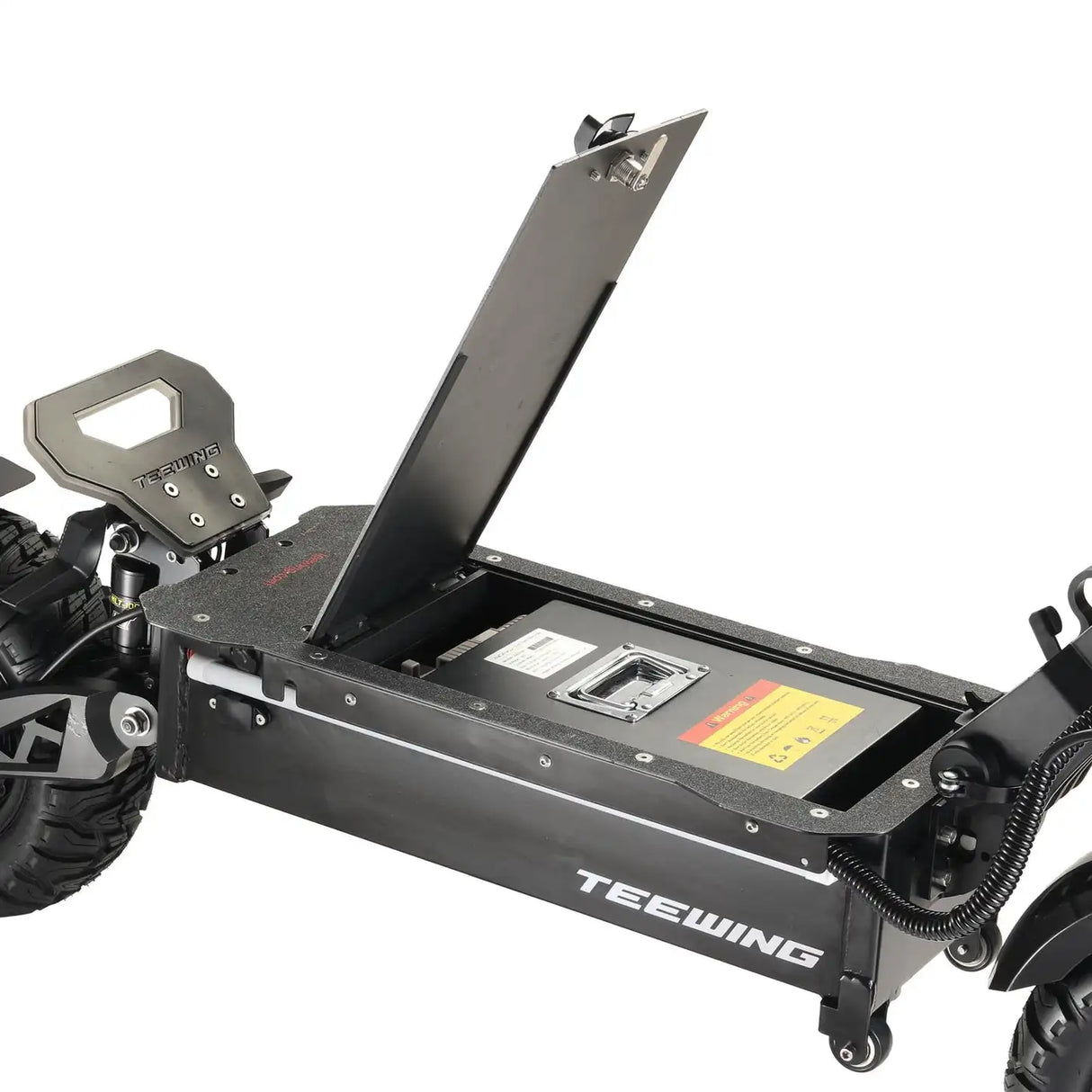 Trottinette électrique adulte TEEWING Z4 Pro, moteur 8000W, 60V40AH pliable, pneus 13 Fat Tireh, trottinette électrique de montagne