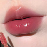 Laque à lèvres légère effet verre HERORANGE - Brillance miroir, formule hydratante ; anti-bavures, longue tenue et éclaircissante pour la peau