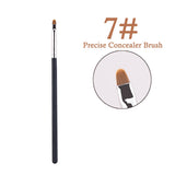 New Ultra-thin Foundation Brush Pointed Precise Foundation Concealer Blending Brush Facial Liquid Foundation Makeup Tool