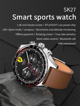 2024 New Outdoor Sports GPS Smart Watch Men Bluetooth Call HD Smartwatch Health  Monitoring Compass IP68 Waterproof Watches Men - Lootquake