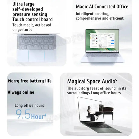Honor Laptop MagicBook Art 14 Ultra5 125H/Ultra7 155H 16GB/32GB 1TB SSD 3.1K Screen Notebook - Lootquake
