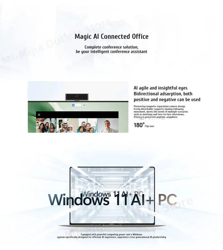 Honor MagicBook Art 14 Snapdragon Edition 1kg Ultra Thin Laptop X Elite 32G 1T 3.1K Eye Screen Notebook - Lootquake