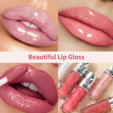 Glitter Lip Gloss Plumping Lips Glaze Mirror Flash Glossy Lipstick For Women Sexy Long Lasting Waterproof Diamond Lips Makeup