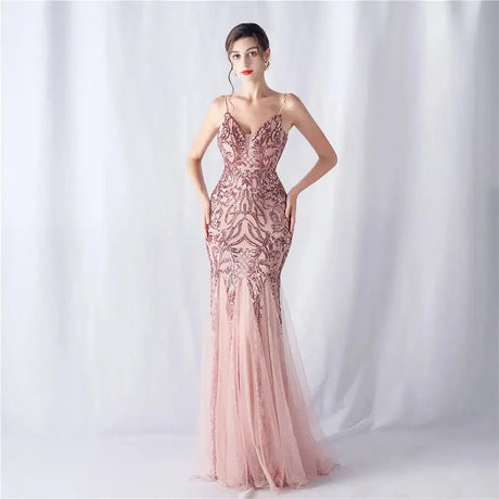Luxury Youthful Women's Elegant Long Dress Party 2024 Graduation Ceremonies Prom Evening Formal on Sale Clearance Summer Fashion - Lootquake