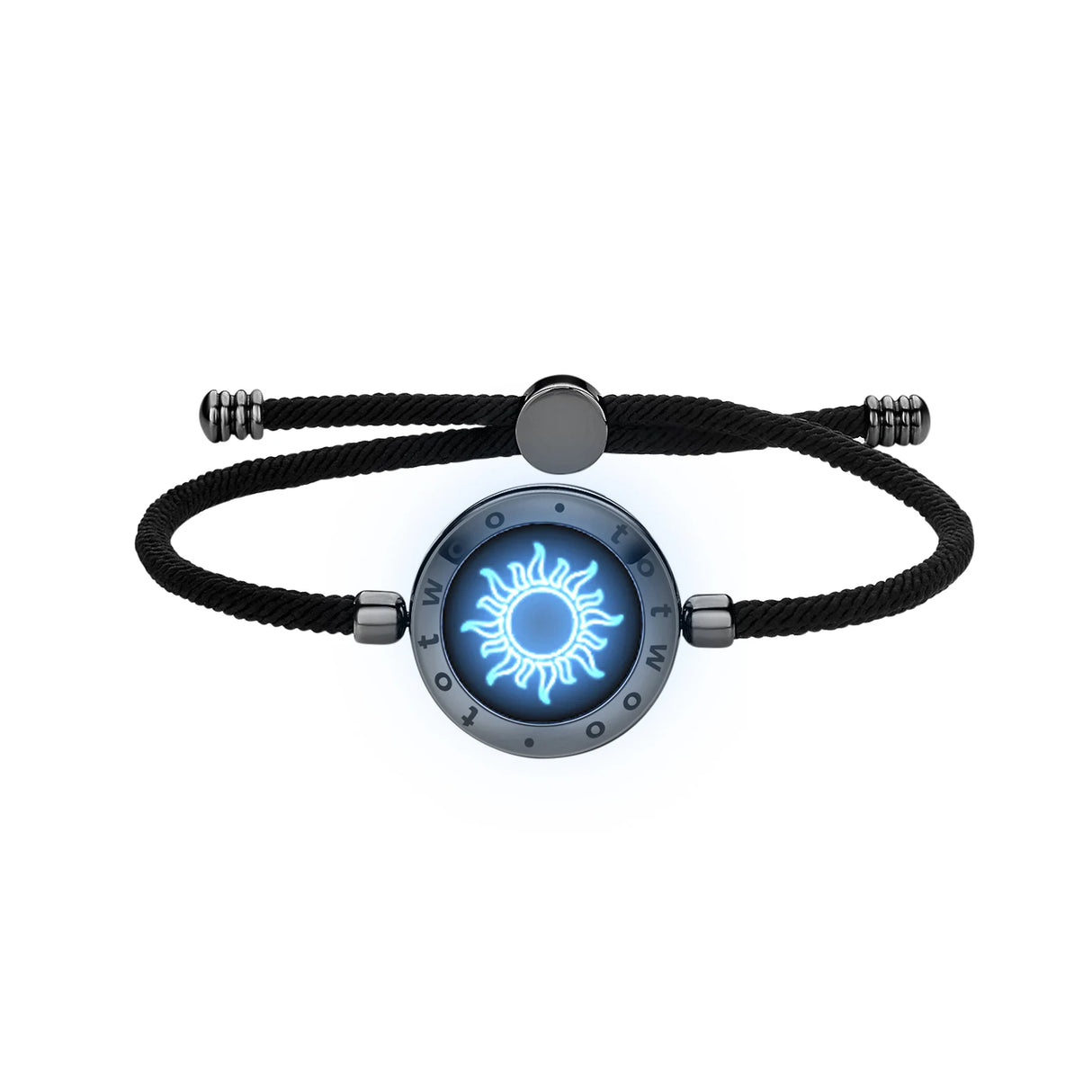 TOTWOO Touch Single Bracelet - Long Distance Touch Bracelet Light up and Vibration Relationship Love Baracelet Smart Jewelry - Lootquake