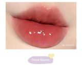Fruity Crystal Jelly Lip Oil Hydrating Plumping Lip Coat for Lipstick Clear Lip Plumper Serum Tint Lips Care Makeup Cosmetic