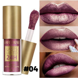 6 Colors Chameleon Lip Gloss Long Lasting Waterproof Non Stick Cup Sweat Proof Pearl Shine Lipstick For Women  makeup Cosmetics